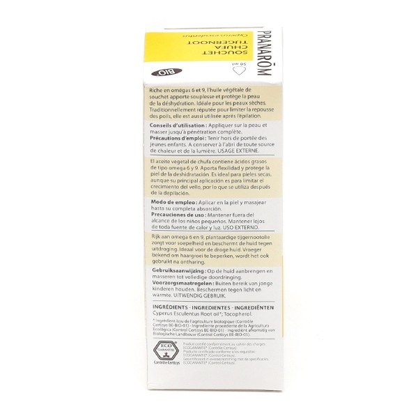 Pranarom huile de Souchet bio