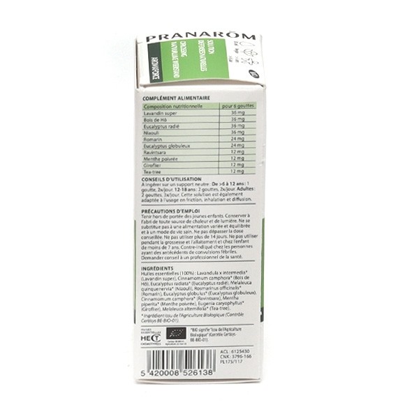 Pranarôm Aromaforce Solution défenses naturelles Bio