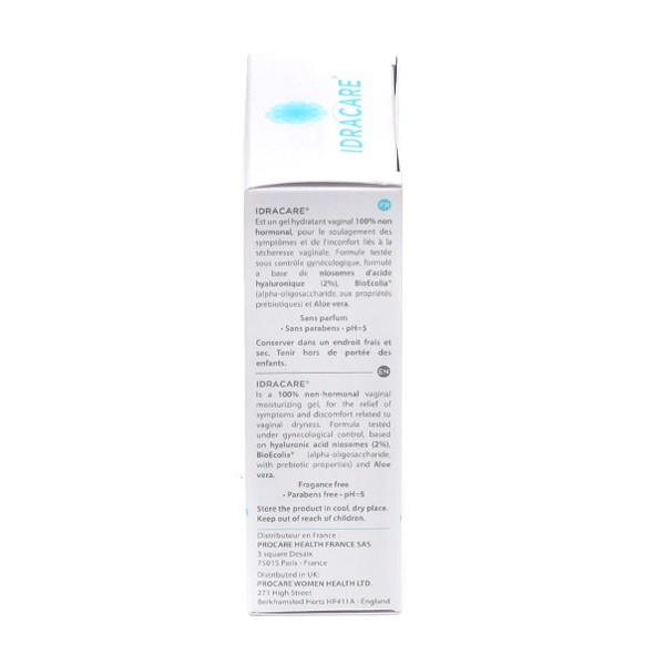 Idracare Gel hydratant vaginal