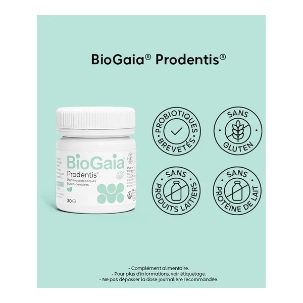 BioGaia Prodentis pastilles Probiotiques bucco-dentaires