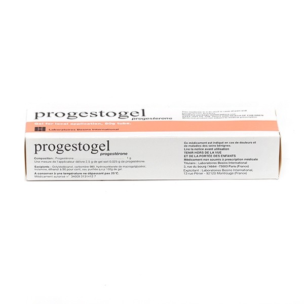 Progestogel gel progesterone