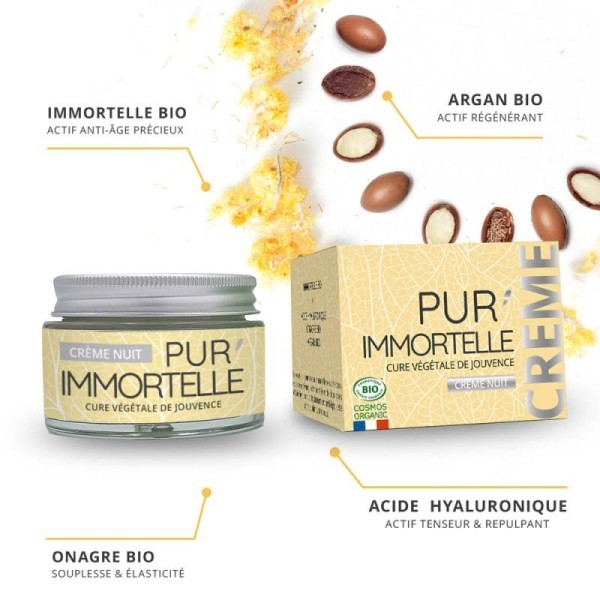 Propos Nature Pur Immortelle Crème nuit Bio