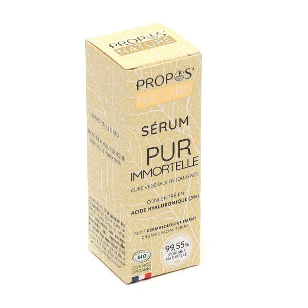 Propos Nature Sérum Pur Immortelle Bio