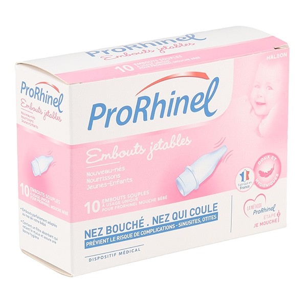 ProRhinel embouts jetables pour mouche bébé