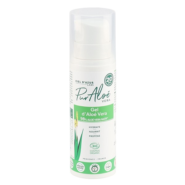 Pur Aloé gel hydratant aloe vera Bio