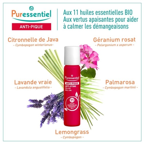 Puressentiel Anti Pique roller multi-apaisant Bio