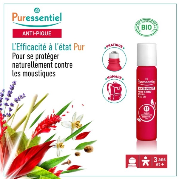 Puressentiel Anti Pique roller multi-apaisant Bio