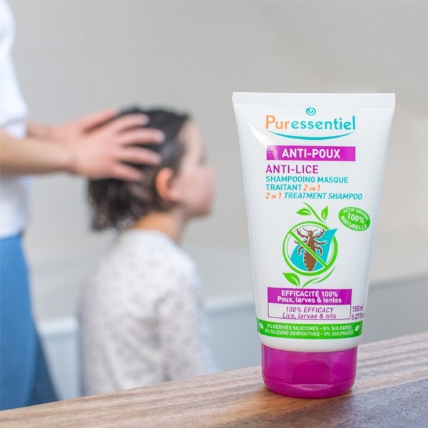 Puressentiel anti-poux shampooing masque traitant 2 en 1