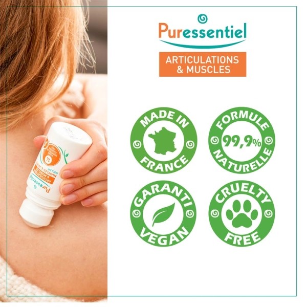 Puressentiel Articulations et muscles roller