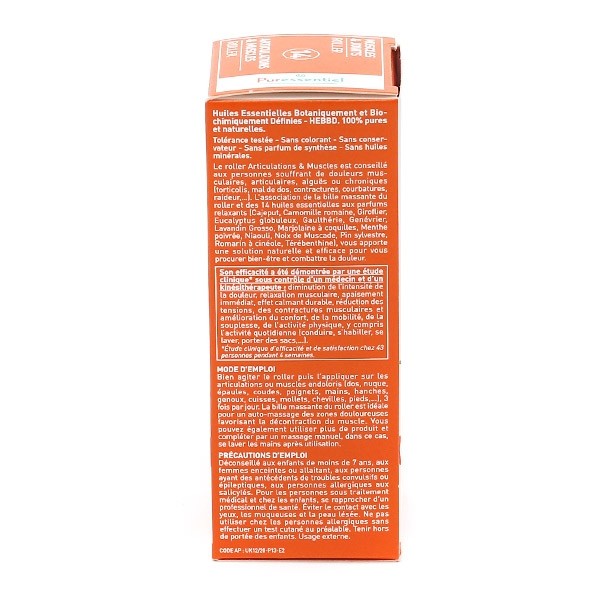 Puressentiel Articulations et muscles roller