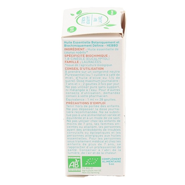 Puressentiel Huile essentielle Laurier noble Bio