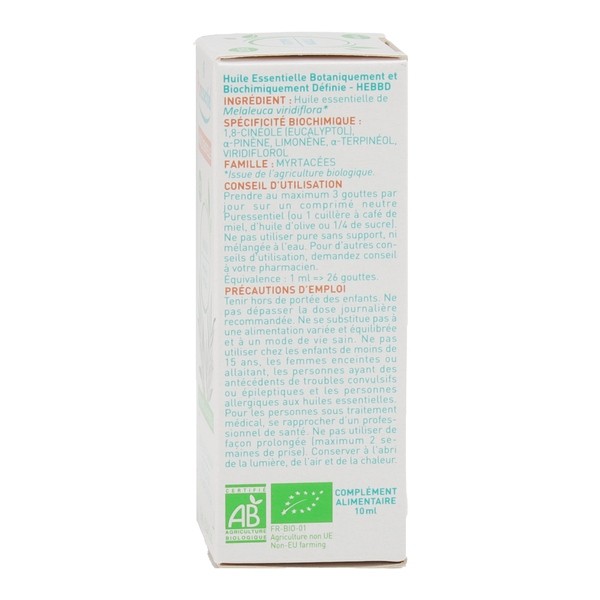 Puressentiel Huile essentielle Niaouli Bio