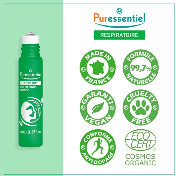 Puressentiel Resp OK roller sinus express bio