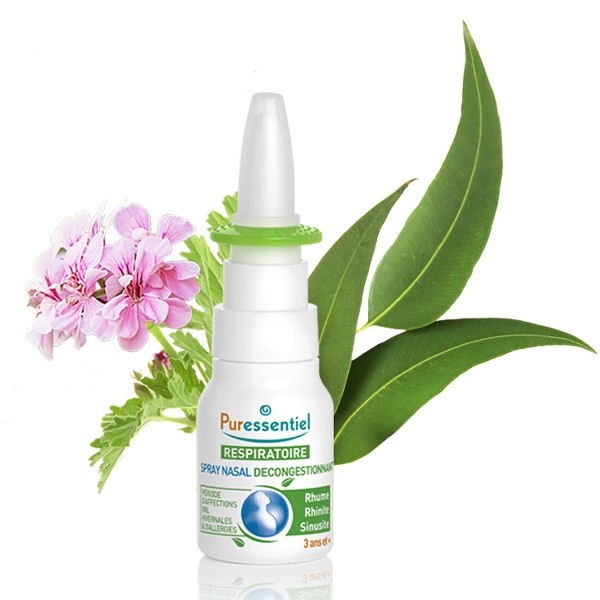 Puressentiel Respiratoire spray nasal décongestionnant Bio