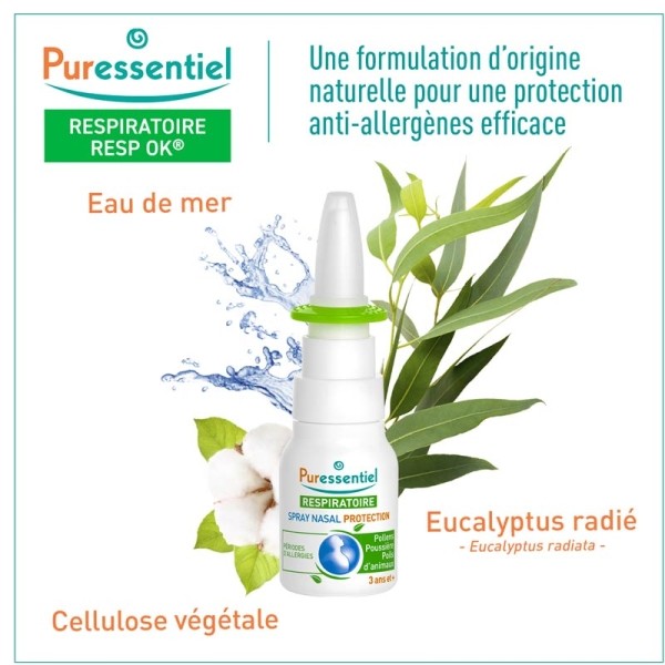 Puressentiel Respiratoire spray nasal protection Bio