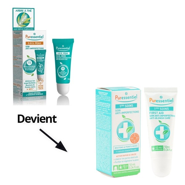 Puressentiel SOS peau soin anti imperfections