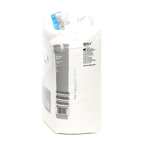 ID Expert Rectangular couches droites traversables Maxi + 6 gouttes