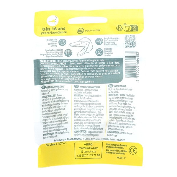 MachouRelax Gouttière dentaire