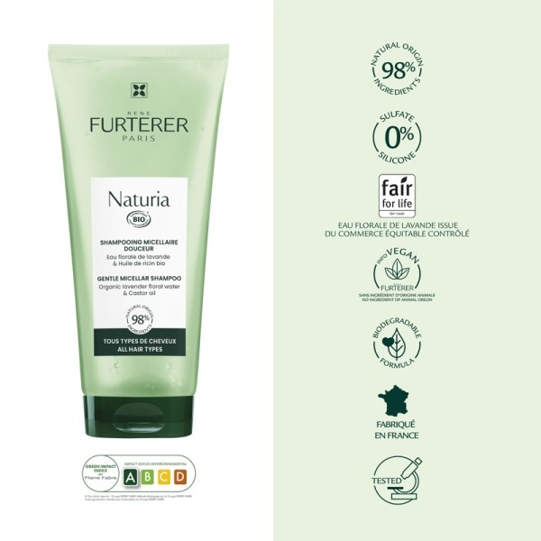 René Furterer Naturia shampooing micellaire douceur Bio