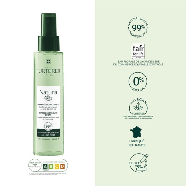 René Furterer Naturia Spray démêlant express Bio