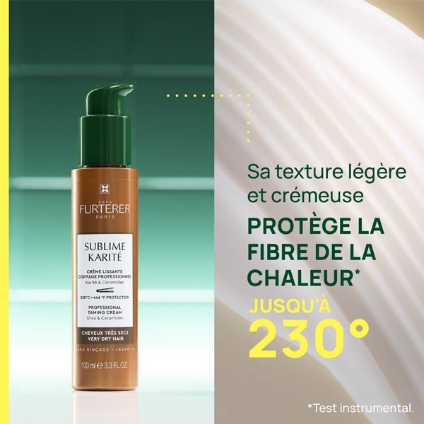 René Furterer Sublime Karité crème lissante coiffage professionnel