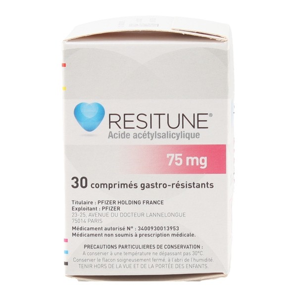 Resitune 75 mg comprimé