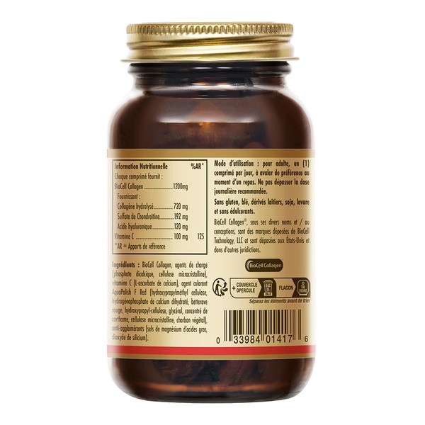 Solgar Collagene Acide Hyaluronique Complexe