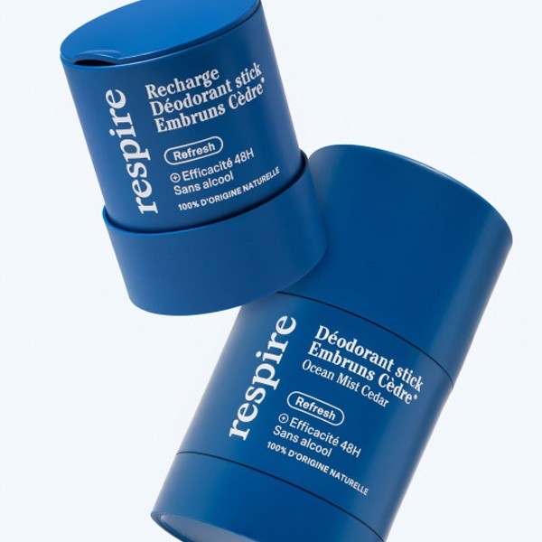 Respire Déodorant stick Embruns Cèdre