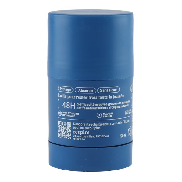 Respire Déodorant stick Embruns Cèdre