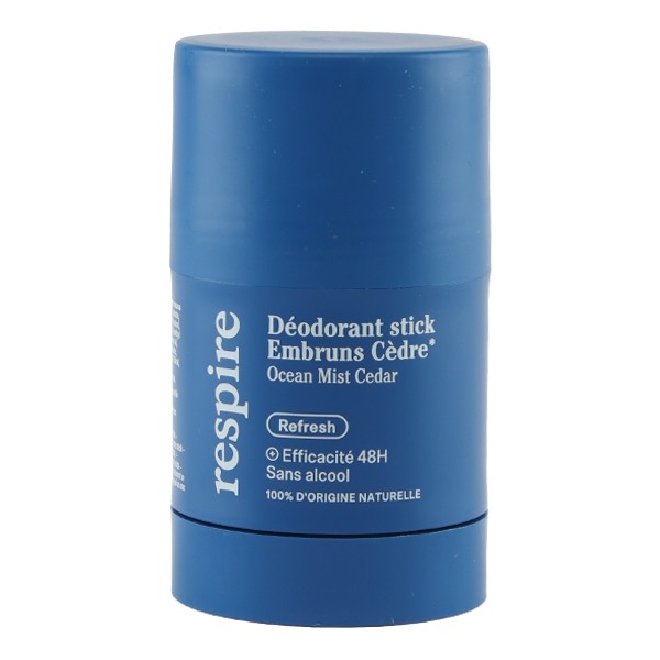 Respire Déodorant stick Embruns Cèdre
