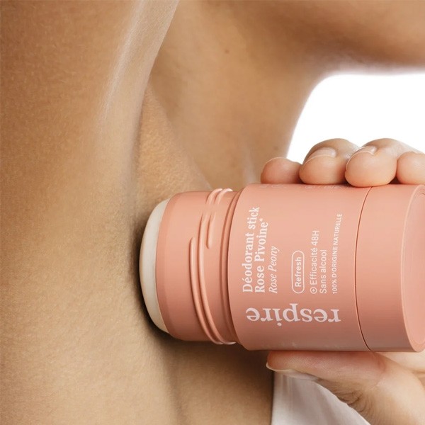 Respire Déodorant stick Rose Pivoine Bio