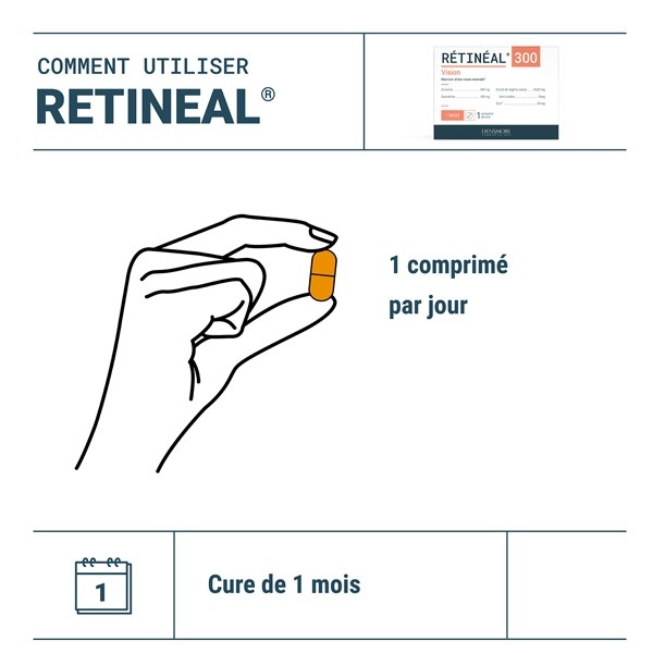 Rétinéal 300 comprimés
