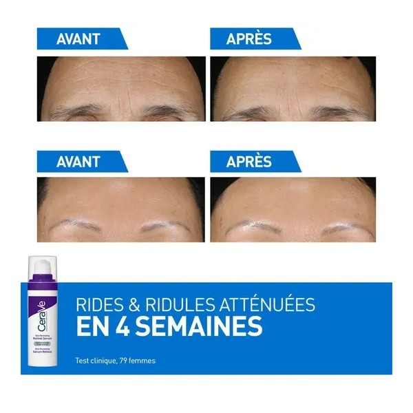 CeraVe Sérum Rétinol anti rides