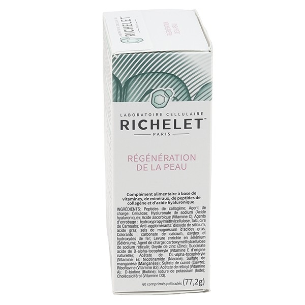Richelet Régénération de la peau comprimés