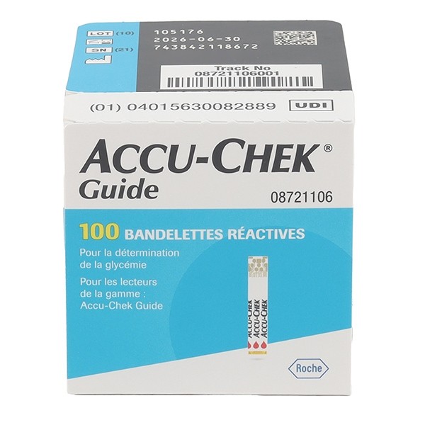 Accu Chek Guide Bandelettes