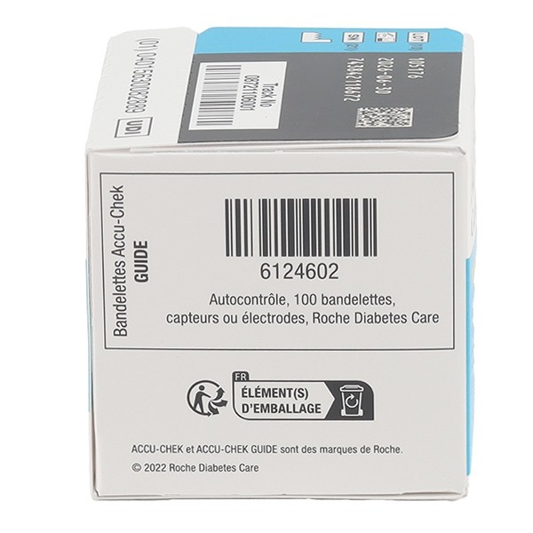 Accu Chek Guide Bandelettes