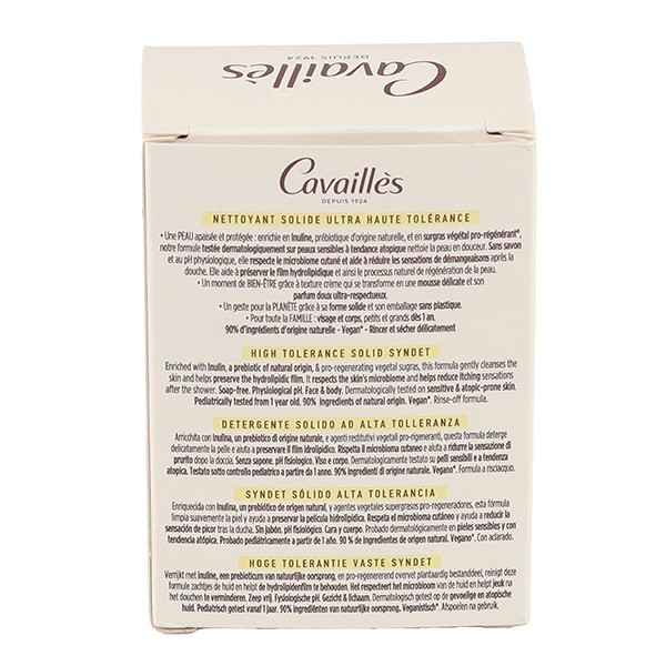 Cavaillès Nettoyant solide dermato Haute tolérance