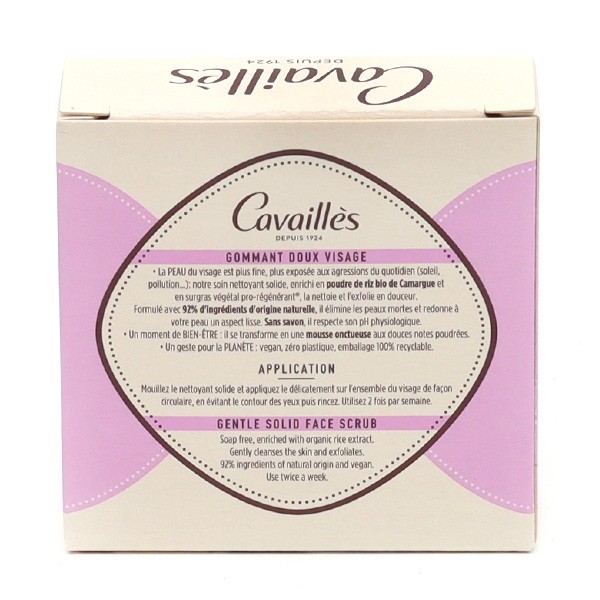 Cavaillès Nettoyant Visage Solide Gommant Doux