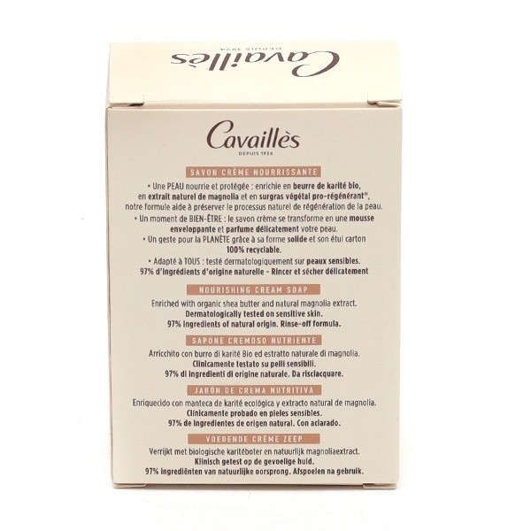 Cavaillès savon crème Nourrissant