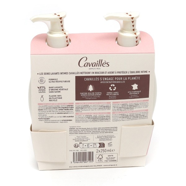 Cavaillès Soin toilette Intime extra-doux