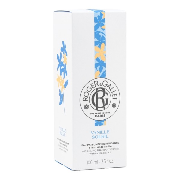 Roger et Gallet eau parfumée bienfaisante Vanille soleil
