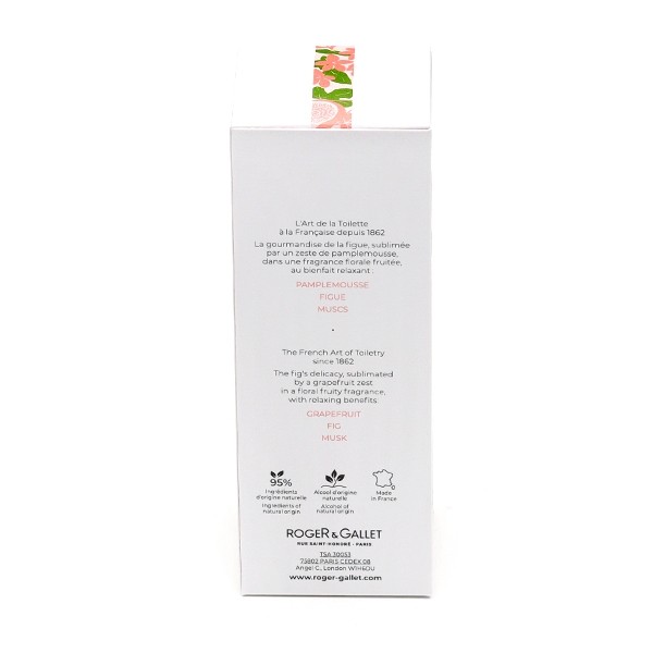 Roger et Gallet eau parfumée bienfaisante Fleur de Figuier