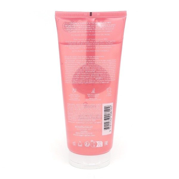 Roger et Gallet Gel douche bienfaisant Rose