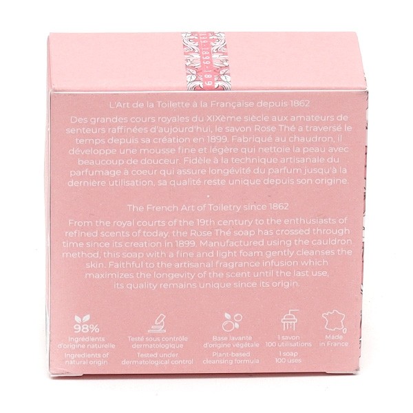 Roger et Gallet Savon bienfaisant Rose Thé