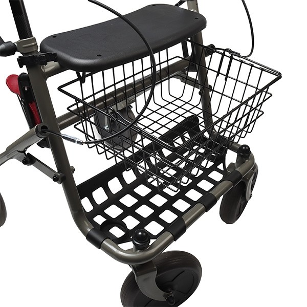 Déambulateur 4 roues avec panier