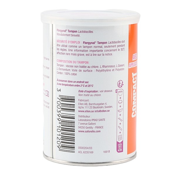 Florgynal Tampon Mini avec applicateur