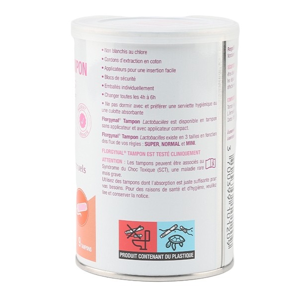 Florgynal Tampon Mini avec applicateur