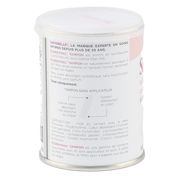 Florgynal tampons Super