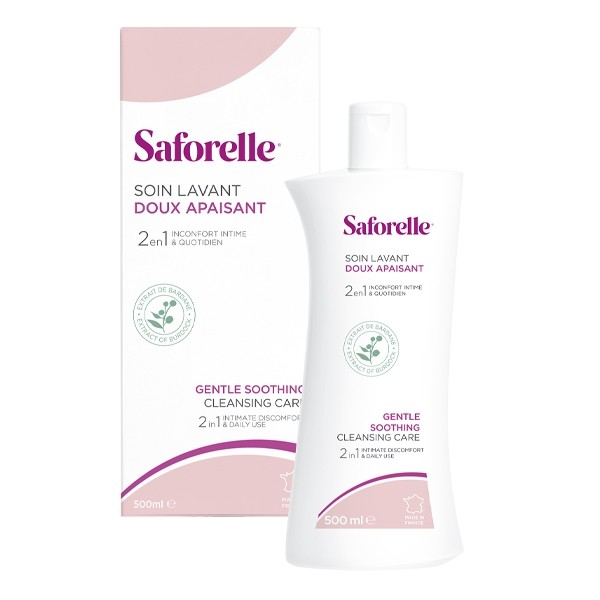 Saforelle soin lavant doux apaisant