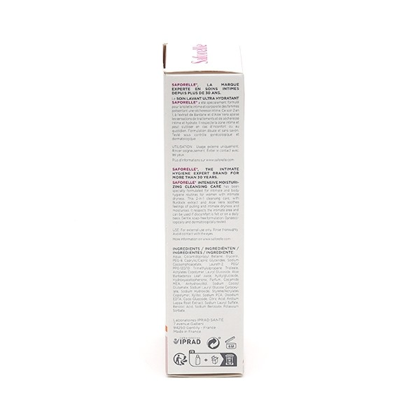 Saforelle soin lavant ultra hydratant